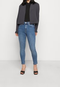 Topshop Petite Jeans Skinny Fit - blue denim