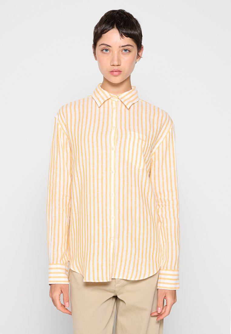 Gant Overhemdblouse donkergeel