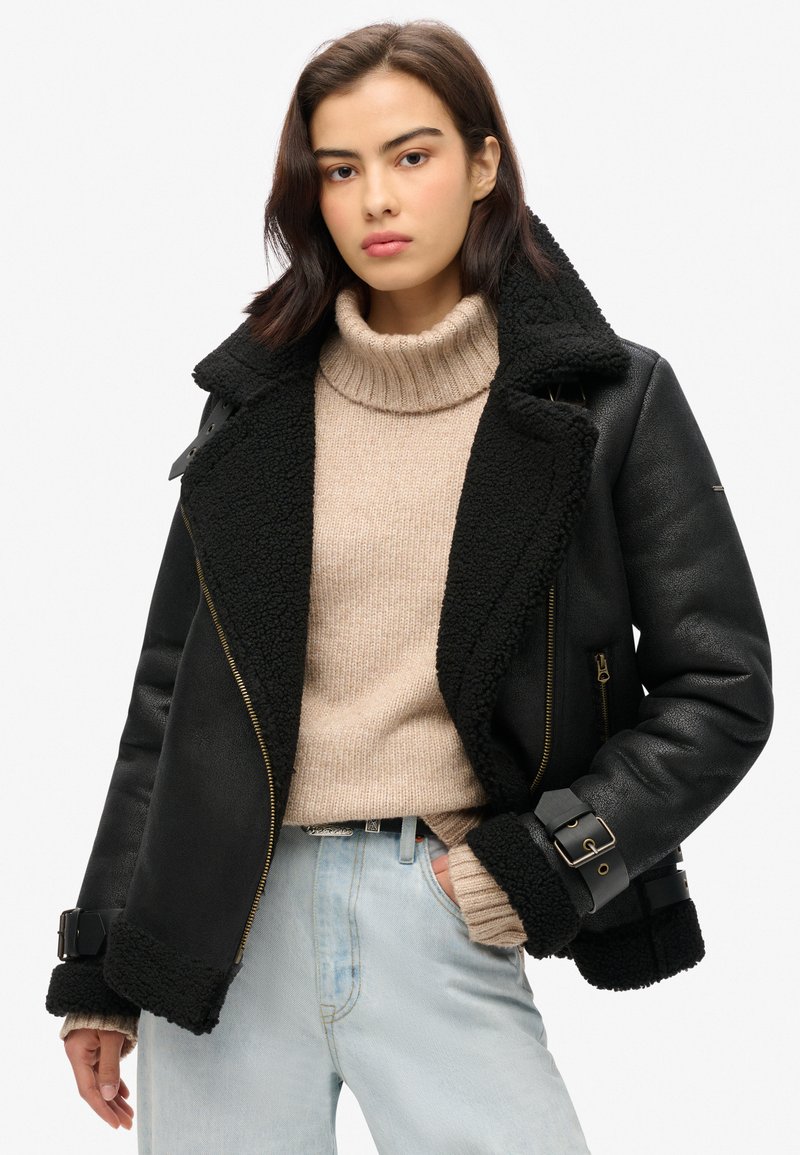 Superdry & Co Veste en similicuir - Photo 2