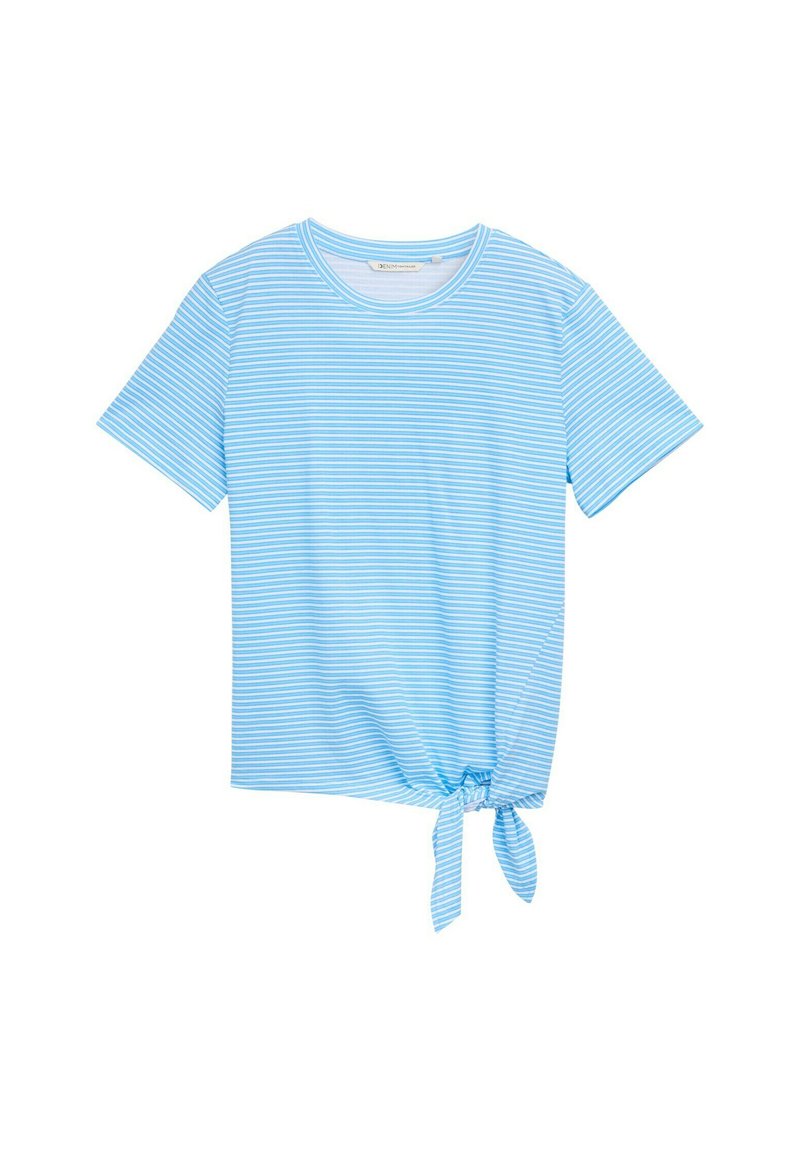 Tom Tailor Denim T-shirt print blauw