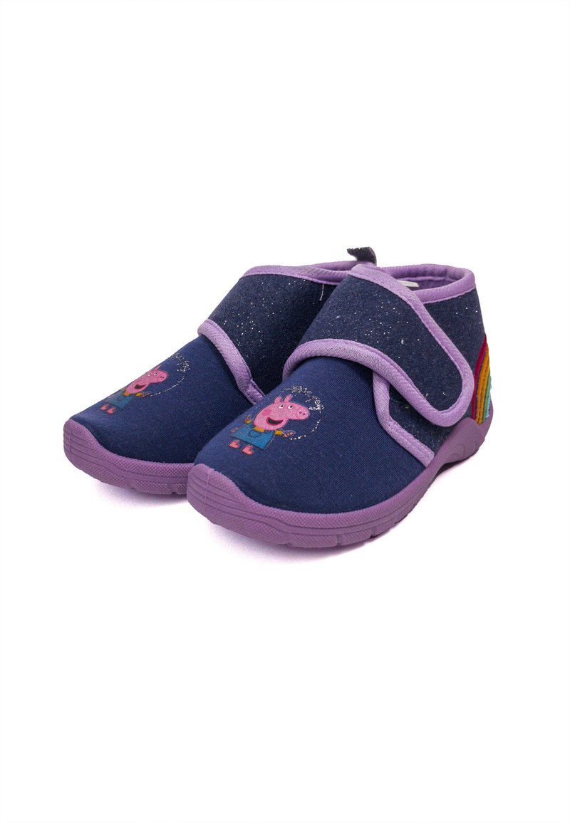 Kinder Sneaker | Kids2Go PEPPA PIG – SPARKLE RAINBOW – HOMESLIPPER – PURPLE Hausschuh purple/lila - EX48892 Kinder Sneaker | Kids2Go PEPPA PIG – SPARKLE RAINBOW – HOMESLIPPER – PURPLE Hausschuh purple/lila - EX48892