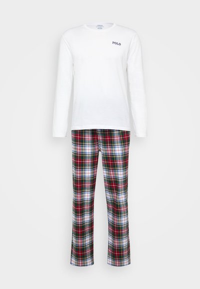 Polo Ralph Lauren PJ LOUNGE - Conjunto de pijama - white/red