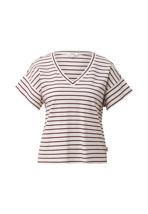 s.Oliver, T-SHIRT - T-shirt print - bordeaux
