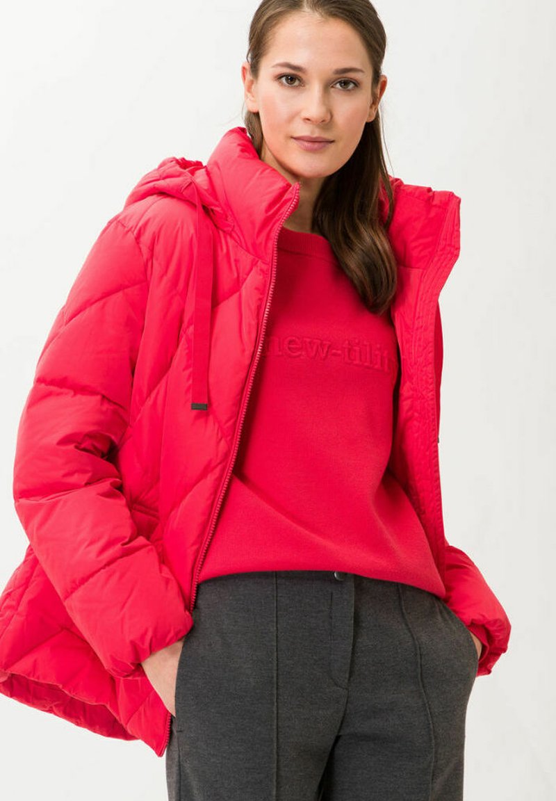 BRAX STYLE TORONTO Winterjacke smooth red/rot Zalando.ch