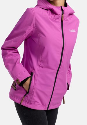 Outdoorjas - mottled purple