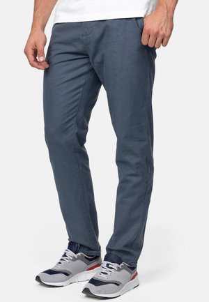 INDICODE JEANS, HAVER - Stoffhose - dark denim