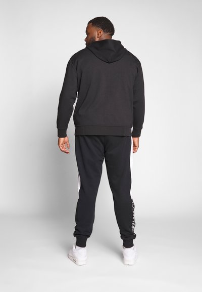 Polo Ralph Lauren Big & Tall DOUBLE KNIT FULL ZIP HOODIE - Camisola com fecho - black