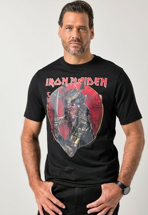 HALF-SLEEVE IRON MAIDEN BAND UP TO SIZE 8 XL - T-shirt con stampa - black