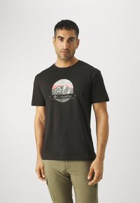 Columbia PATH LAKE™ GRAPHIC TEE  - T-shirts print - black
