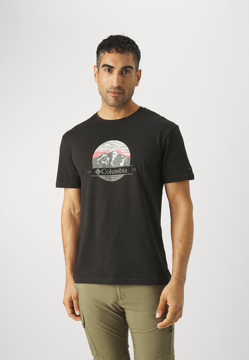 Columbia PATH LAKE™ GRAPHIC TEE - T-shirts print - black