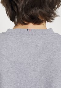 Les Deux DIEGO - T-shirt básica - grey melange/white