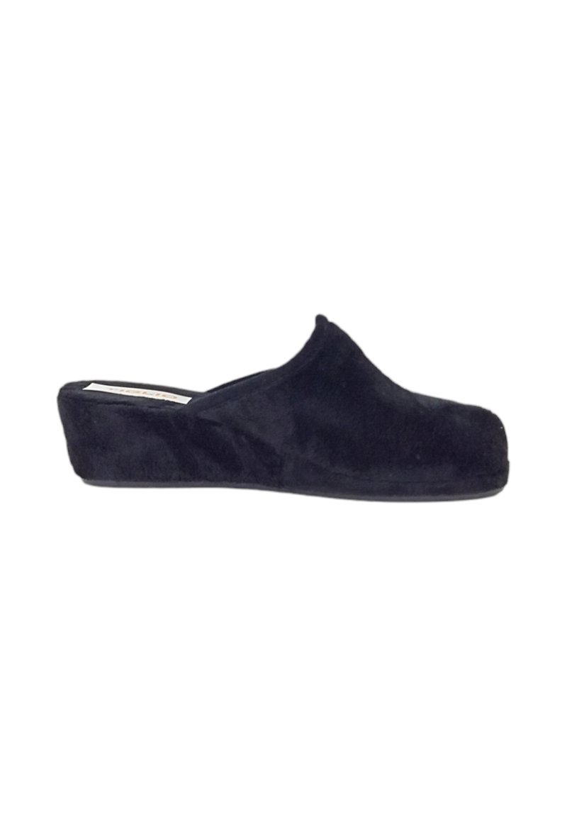 Pantofole Donna TIGLIO 181 Confortevoli E Pratiche | Ciabatte Con Chiusura A Strappo | Tacco Piatto | Colore Nero, Taglia 40 - 3