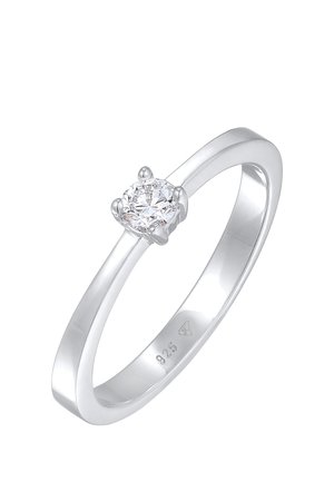 CLASSIC SOLITAIRE - Ring - silberfarben