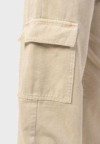 Kaotiko CARGO WIDE LEG - Kapsáče - beige