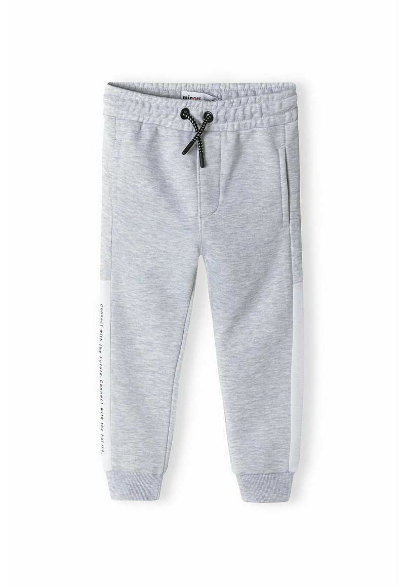 MINOTI JOGGERS WITH SIDE PANELS - Tepláky - mottled grey