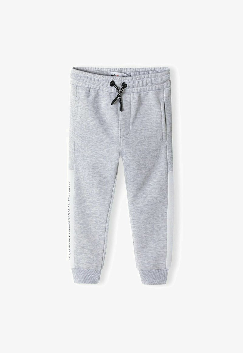 MINOTI JOGGERS WITH SIDE PANELS - Treningo apatinė dalis - mottled grey