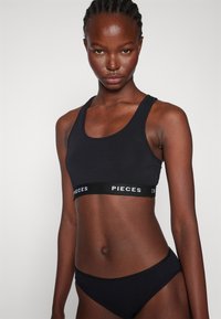 Vero Moda VMANNA BRIEF 3 PACK - Briefs - black