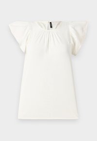 VMBELLA SS  WVN GA - Bluse - snow white