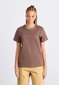 The North Face ZUMU TEE - T-shirts med print - smokey brown