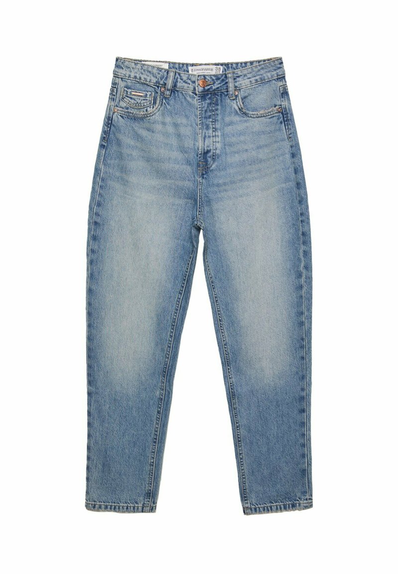 Stradivarius Relaxed fit jeans koningsblauw