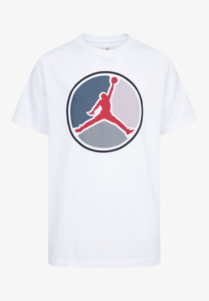 Jordan AIR RING TEE - T-shirt con stampa - white