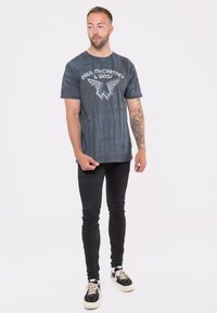 Paradiso Clothing UNISEX PAUL MCCARTNEY LOGO DIP DYE - Print T-shirt - blue