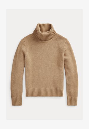 Polo Ralph Lauren WOOL TURTLENECK SWEATER - Trui - collection camel melange