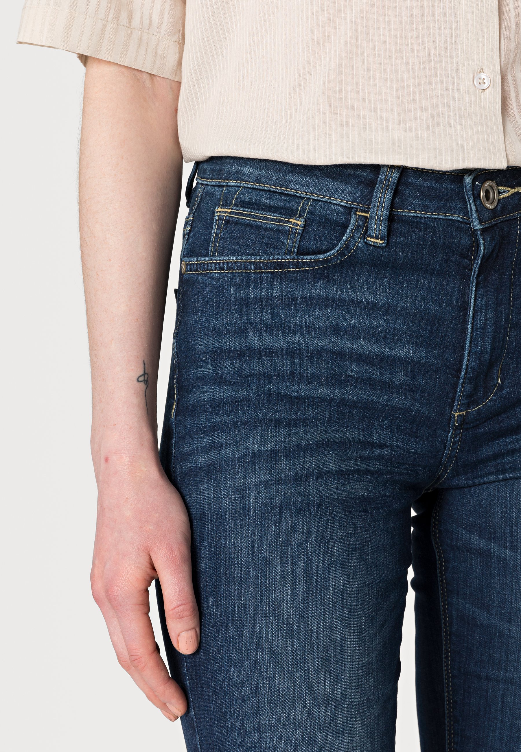 TOM TAILOR KATE CAPRI - Denim shorts 