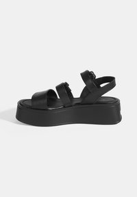 Desa Keilsandalette - black