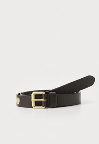 TYLOR BELT UNISEX - Riem - tobacco/gold-coloured