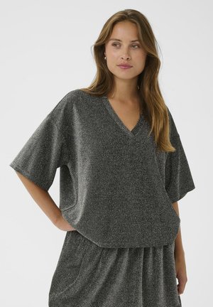 RITA  - Bluza - silver metallic glitter