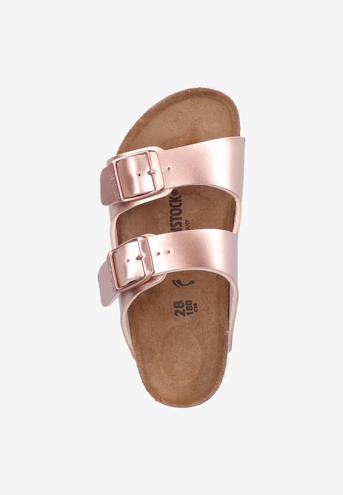 Birkenstock Kids Arizona Metallic Flip Flops — foto 3
