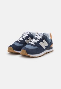 New Balance WL574 - Sapatilhas - natural/indigo