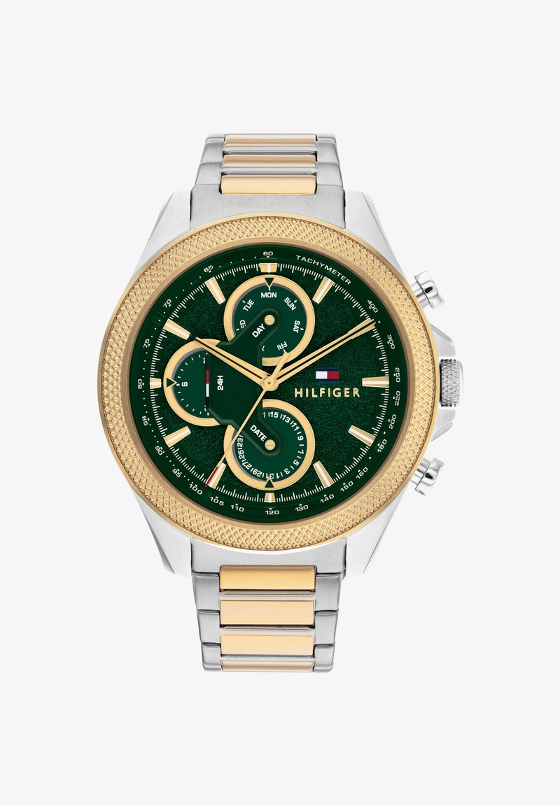 Tommy Hilfiger Cronógrafo - zweifarbig silber gold gold grün