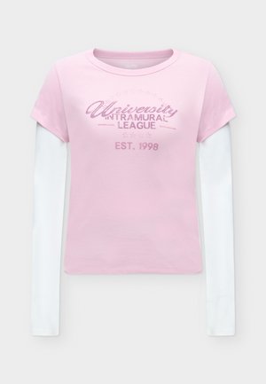 Hollister Co., APAC TWOFER  - T-shirt à manches longues - light pink