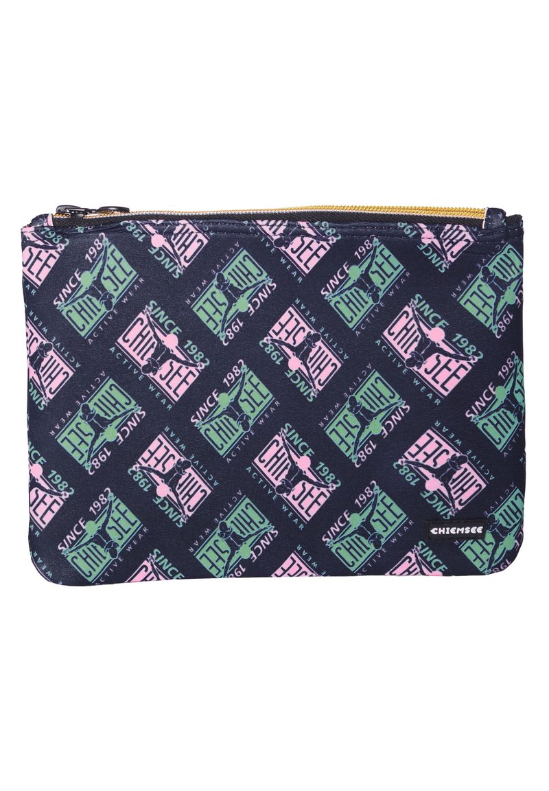 Damen Handtaschen | Chiemsee Kosmetiktasche dark blue light green/dunkelblau - WO99063 Damen Handtaschen | Chiemsee Kosmetiktasche dark blue light green/dunkelblau - WO99063