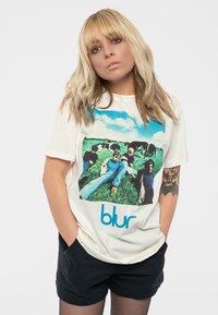 Paradiso Clothing BLUR - Print T-shirt - white