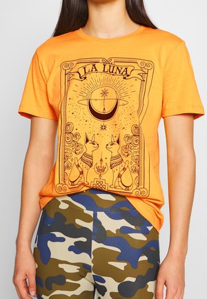 T-shirt print - ochre