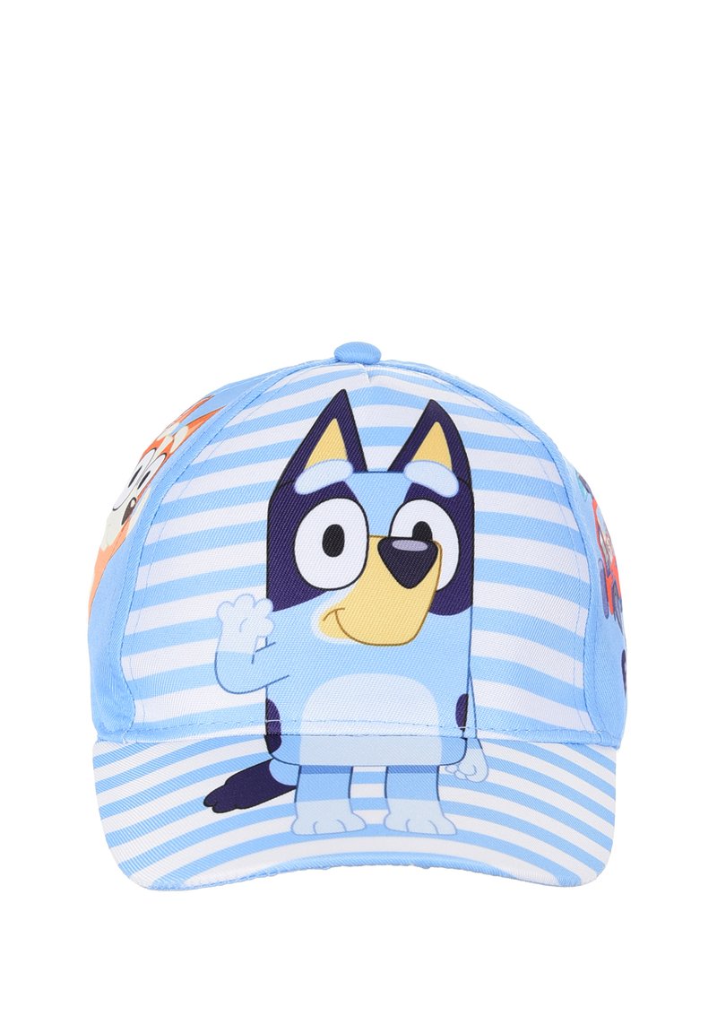 Cappello Per Bambini Con Ponpon – Berretto Da Notte Per Carnevale, 100% Cotone, Lungo 65 Cm (Blu E Bianco) - 2