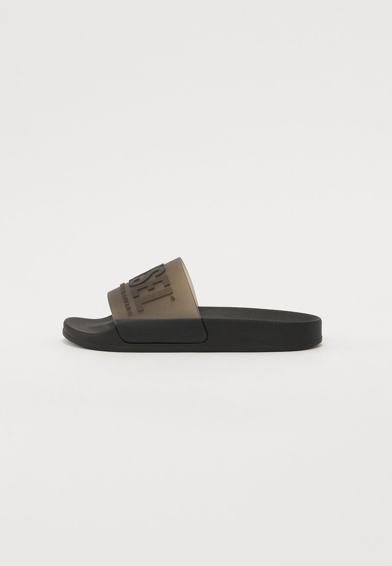 Diesel - MAYEMI UNISEX - Pantolette flach - black, Vergrößern