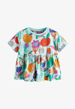 SHORT SLEEVE EMPIRE REGULAR FIT - T-shirt print - blue fruits