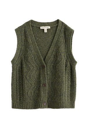 Seasalt Cornwall, SEASALT CORNWALL PENDOUER VEST - Waistcoat - green - alpine