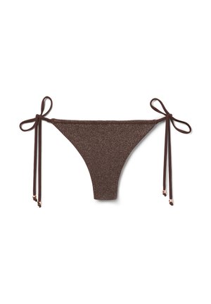Calzedonia, BROWN GLITTER BRAZILIAN - Bikini-Hose - brown