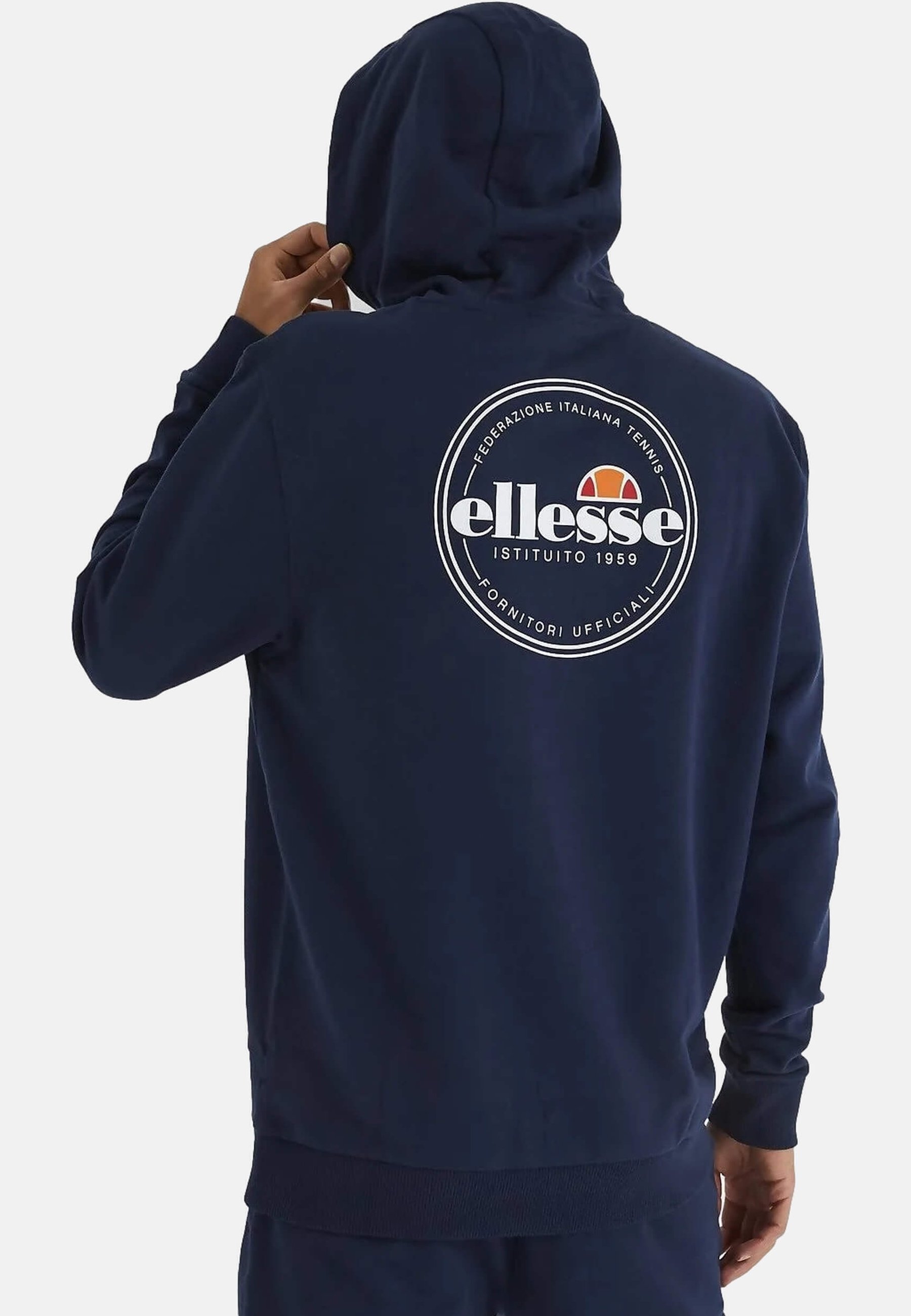 Ellesse SUDADERA - con capucha - azul/azul marino - Zalando.es