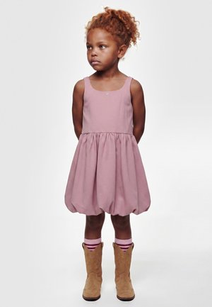 Guess, PUNTO MILANO SKATER DRESS - Vestido informal - mehrfarbe rose