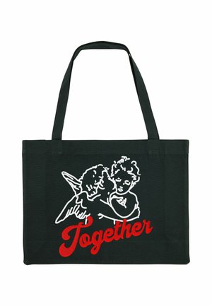 TOGETHER PRINT - Shopping bag - black