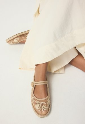 ALDO, ALDO MARY JANE ALISSE - Ballerina's met enkelbandjes - beige