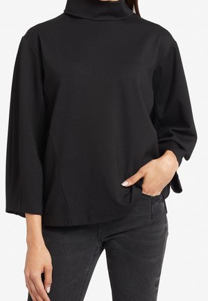 Top s dlouhým rukávem - black