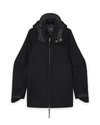 ARUN ROSE - Halflange jas - jet black
