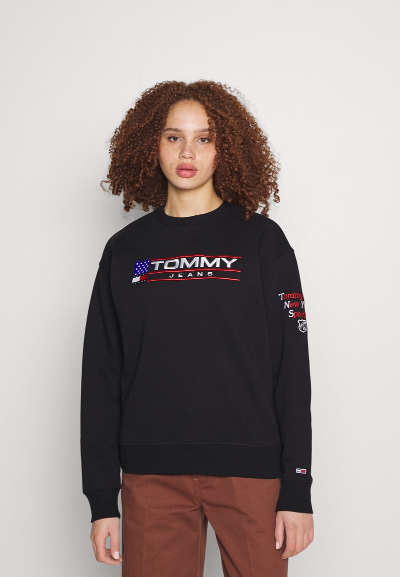 Tommy Jeans MODERN SPORT - Sweatshirt - black/noir - ZALANDO.FR